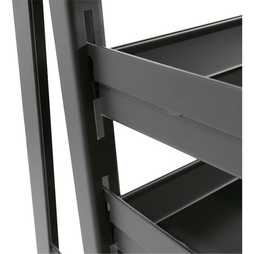 Chariot &agrave; cadre en A robuste &agrave; un c&ocirc;t&eacute; avec 6 plateaux, 38" x 25" x 63", Capacit&eacute; 2500 lb Ottawa Fastener Supply