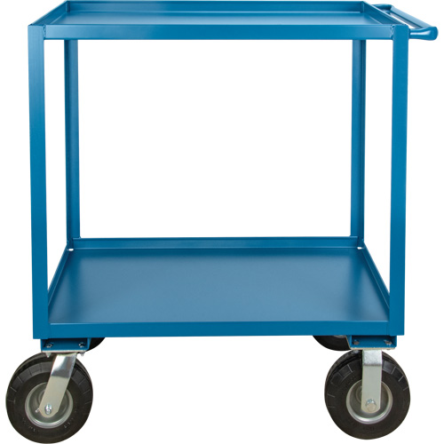 Outdoor Shelf Cart, 2 Tiers, 18" W x 39" H x 33" D, 1200 lbs. Capacity Ottawa Fastener Supply