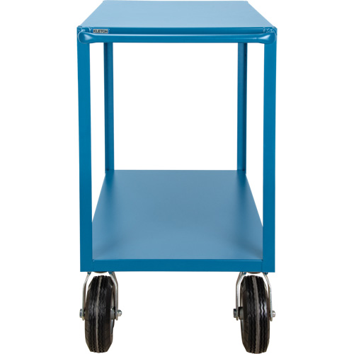 Outdoor Shelf Cart, 2 Tiers, 18" W x 39" H x 33" D, 1200 lbs. Capacity Ottawa Fastener Supply