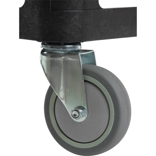 Utility Cart with Flat Shelf, 3 Tiers, 18-1/8" x 37-3/8" x 27-3/4", 330 lbs. Capacity Ottawa Fastener Supply