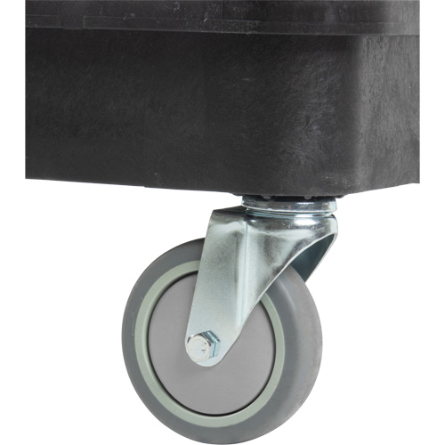 Utility Cart with Deep Lip Shelf, 3 Tiers, 19" x 39-1/2" x 28-1/4", 330 lbs. Capacity Ottawa Fastener Supply