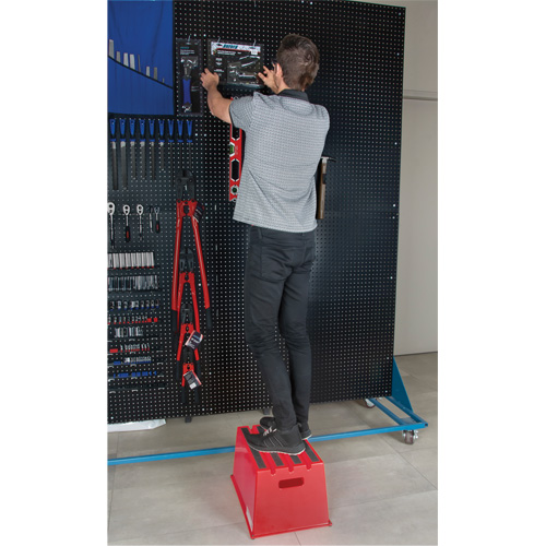 Industrial Step Stool, 20-7/8" x 12-3/16" x 12" High Ottawa Fastener Supply