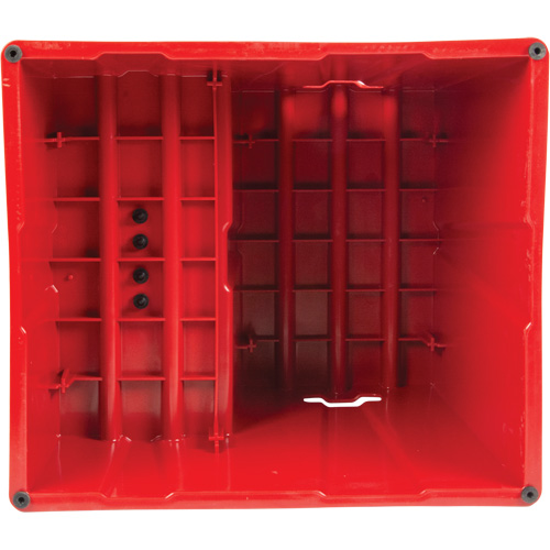 Escabeau industriel, 2 marches, 26" x 22-7/16" x Hauteur 19-11/16" Ottawa Fastener Supply