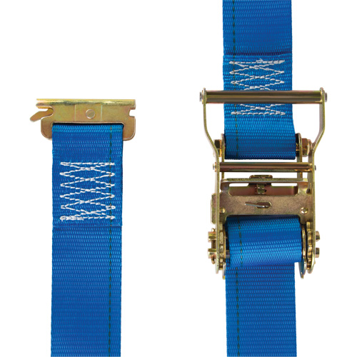 Tendeur d'arrimage logistique, Rochet, 2" la x 20' lo, Charge d'utilisation 1000 lb (454 kg) Ottawa Fastener Supply