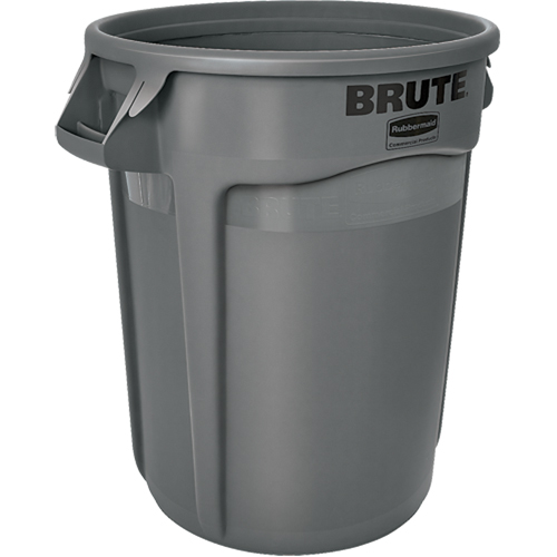 Contenants ronds Brute, Poly&eacute;thyl&egrave;ne, 32 gal. US Ottawa Fastener Supply
