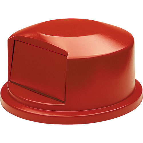 Round Brute&reg; Tops, Dome Lid, Plastic/Polyethylene, Fits Container Size: 24" Dia. Ottawa Fastener Supply