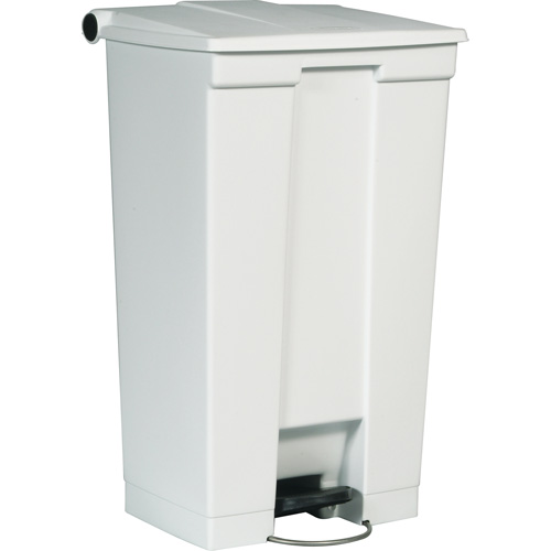 Poubelle &agrave; dessus plat, Poly&eacute;thyl&egrave;ne, Capacit&eacute; 23 gal. US Ottawa Fastener Supply