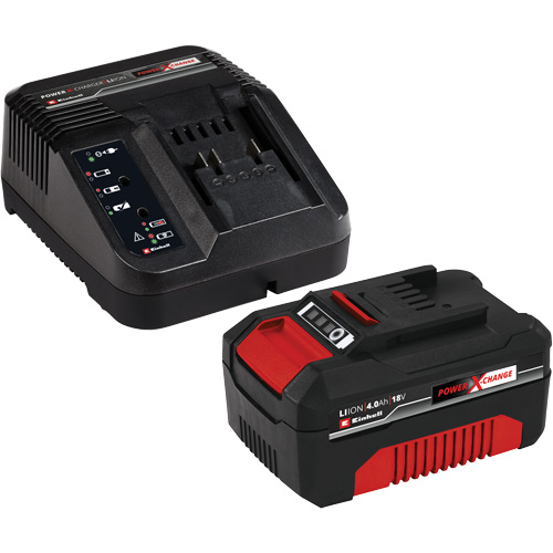 Power X-Change Battery & Charger Starter Kit, Lithium-Ion, 18 V Ottawa Fastener Supply