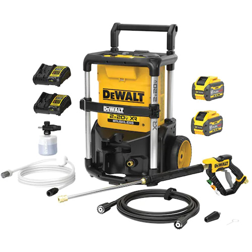 2X20V MAX* Brushless Pressure Washer Kit with FLEXVOLT&reg;, Battery Powered, 1600 PSI, 1.2 GPM Ottawa Fastener Supply