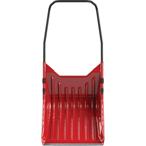 60L Sleigh Snow Shovel, Polypropylene Blade, Wearstrip Included Ottawa Fastener Supply
