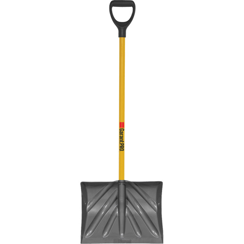 Pro Scraper Shovel, Polypropylene Blade, 18" Wide, D-Grip Handle Ottawa Fastener Supply