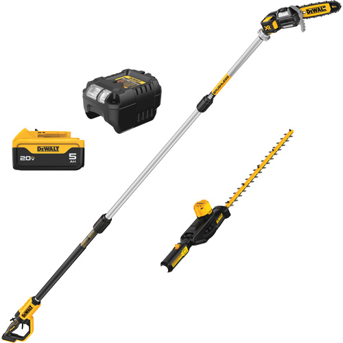 MAX Cordless Lithium-Ion Pole Saw & Pole Hedge Trimmer Combo Kit Ottawa Fastener Supply