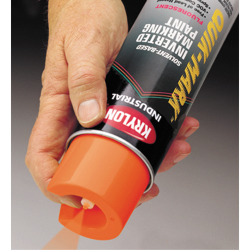 Industrial Quik-Mark Solvent-Based Inverted Marking Paint, 17 oz., Aerosol Can Ottawa Fastener Supply