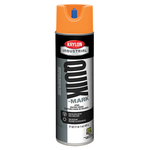 Peinture de marquage industrielle invers&eacute;e &agrave; base de solvant Quik-Mark, 17 oz, Canette a&eacute;rosol Ottawa Fastener Supply