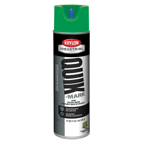 Industrial Quik-Mark Solvent-Based Inverted Marking Paint, 17 oz., Aerosol Can Ottawa Fastener Supply
