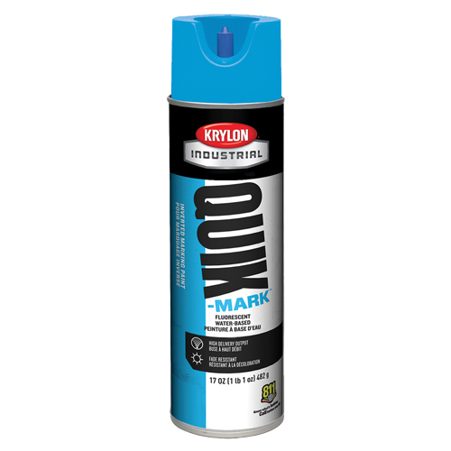 Peinture de marquage industrielle invers&eacute;e &agrave; base d'eau Quik-Mark, 17 oz, Canette a&eacute;rosol Ottawa Fastener Supply