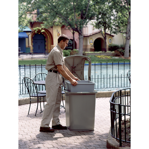 Contenants Untouchable, Poly&eacute;thyl&egrave;ne, 35 gal. US Ottawa Fastener Supply