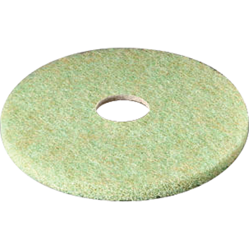 5000 Topline Pre-Burnish Pad, 17", Burnishing/Cleaning/Scrubbing, Brown/Green Ottawa Fastener Supply