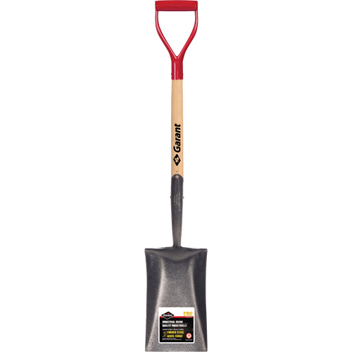 Pro Garden Spade, Wood, Forged Steel Blade, D-Grip Handle, 25-1/2" Long Ottawa Fastener Supply