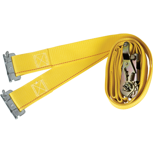 Logistic Straps, Ratchet, 2" W x 12' L, 1000 lbs. (454 kg) WLL Ottawa Fastener Supply