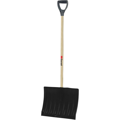 Nordic Snow Shovel, Polypropylene Blade, 17-3/4" Wide, D-Grip Handle Ottawa Fastener Supply