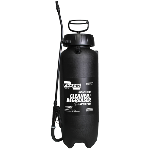 Industrial Viton Cleaner & Degreaser Sprayer, 3 gal. (11.36 L), Plastic/Polyethylene, 18" Wand Ottawa Fastener Supply