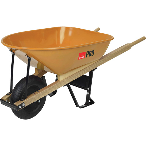 Pro Heavy-Duty Wheelbarrow, 6 cu. ft., Steel Tray Ottawa Fastener Supply