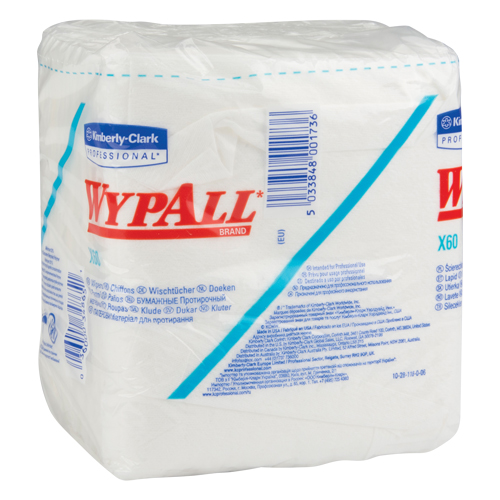 X60 Washcloth, All-Purpose, 12-1/2" L x 12" W Ottawa Fastener Supply