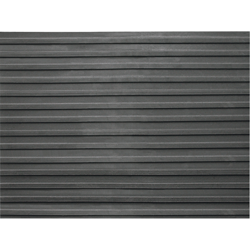 Entrance Mats, Runner, 3' x lin.ft x 1/8", Black Ottawa Fastener Supply