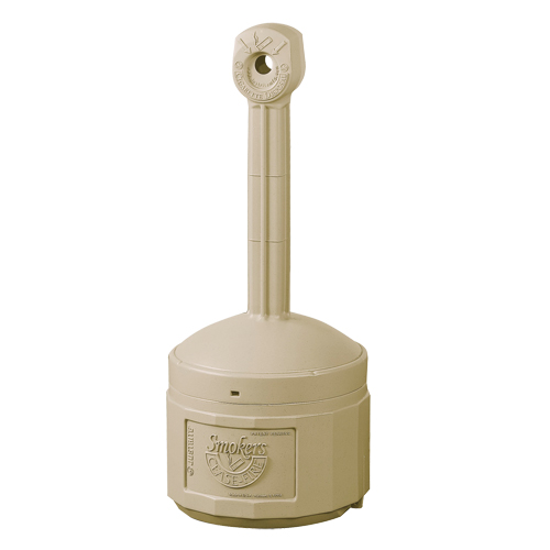 Cendriers Smoker's Cease-Fire, Sur pied, Plastique, Capacit&eacute; 4 gal. US, Hauteur 38-1/2" Ottawa Fastener Supply