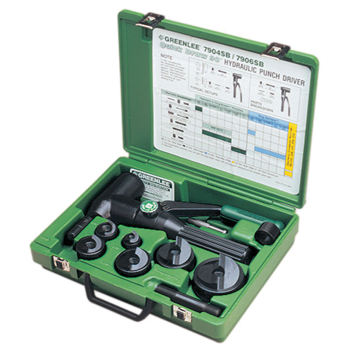 Quick Draw 90&reg; Hydraulic Knockout Kit with SlugBuster&reg; Punches Ottawa Fastener Supply