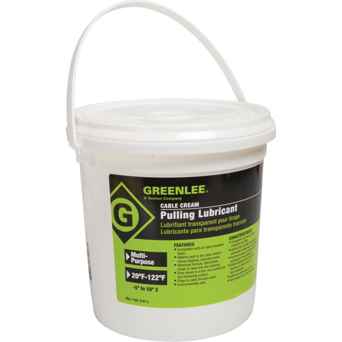 Cable Cream Pulling Lubricant, Bucket Ottawa Fastener Supply