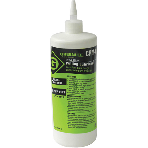 Cable Cream Pulling Lubricant, Squeeze Bottle Ottawa Fastener Supply