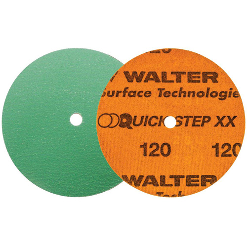 Disque de ponçage QUICK-STEP XX, dia 5", Grain 120, C&eacute;ramique Ottawa Fastener Supply
