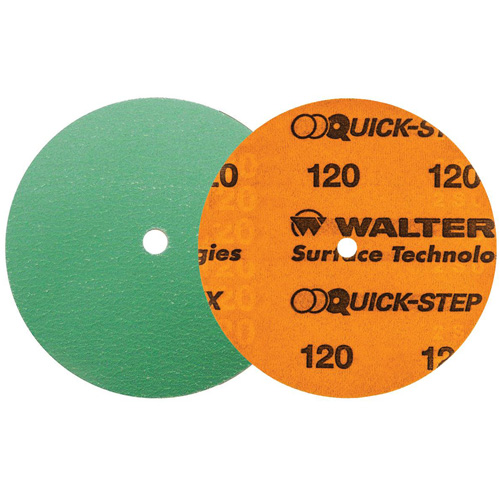Quick-Step XX Sanding Disc, 6" Dia., 120 Grit, Ceramic Ottawa Fastener Supply