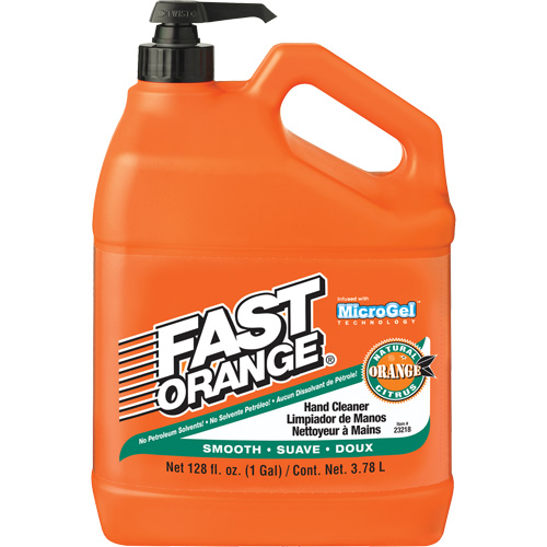 Hand Cleaner, Lotion, 3.78 L, Pump Bottle, Orange Ottawa Fastener Supply