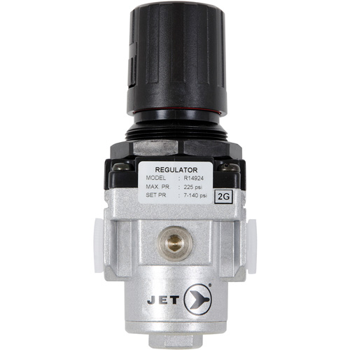 R&eacute;gulateur de d&eacute;bit dair interm&eacute;diaire, 3/8" NPT, PSI max. de 220 PSI, Canalisation Ottawa Fastener Supply