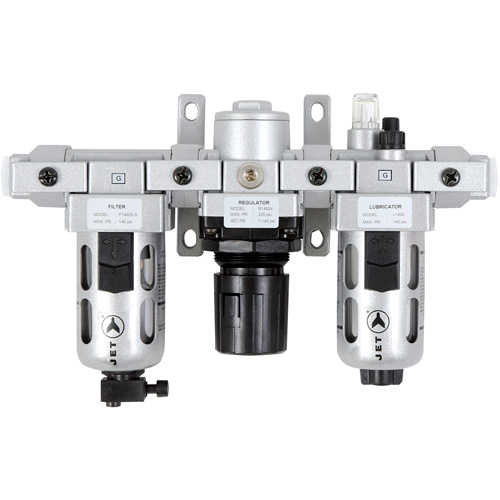 AFRLMI38 3-Piece Intermediate Air Filter, Regulator & Lubricator, 3/8" NPT Ottawa Fastener Supply