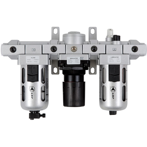 AFRLMS12 3-Piece Standard Air Filter, Regulator & Lubricator, 1/2" NPT Ottawa Fastener Supply