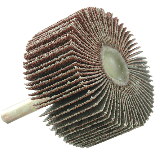 Disque &agrave; lamelles mont&eacute;, Grain 60, 2" x 1" x 1/4" Ottawa Fastener Supply