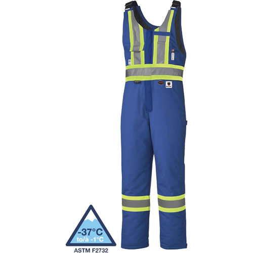 5524A High-Visibility Flame-Resistant Quilted Safety Coveralls, 2X-Large, Royal Blue Ottawa Fastener Supply
