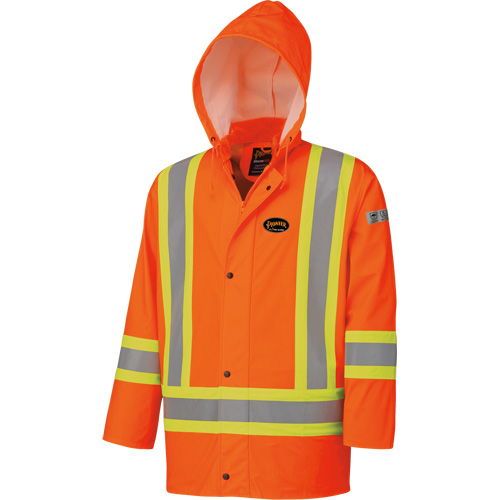 5892 High Visibility Flame Resistant Waterproof Jacket, 2X-Large, High Visibility Orange Ottawa Fastener Supply