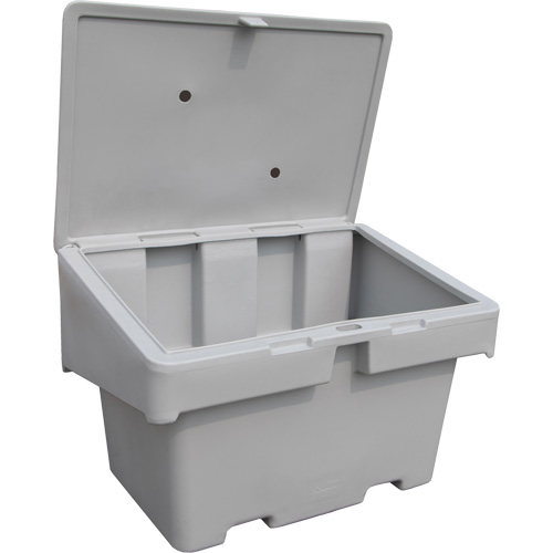Salt Sand Container SOS, 48" x 33" x 34", 18.5 cu. Ft., Grey Ottawa Fastener Supply