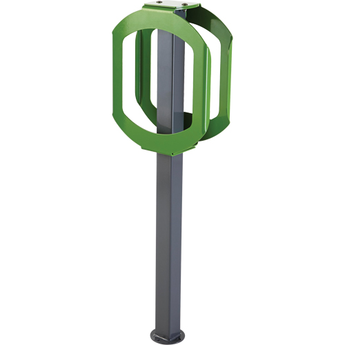 Bike Stop Bike Racks, Steel, 2 Bike Capacity Ottawa Fastener Supply