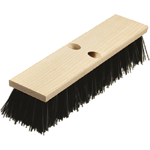 Heavy-Duty Street Broom, 16", Coarse/Stiff, Polypropylene Bristles Ottawa Fastener Supply