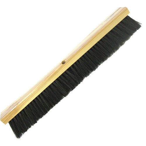 Heavy-Duty Shop Broom, 24", Coarse/Stiff, Tampico/Wire Bristles Ottawa Fastener Supply
