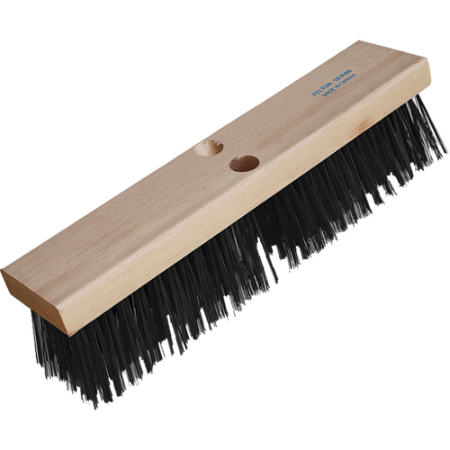 Road Warrior Extra Heavy-Duty Push Broom, 16", X-Coarse, Wire Bristles Ottawa Fastener Supply