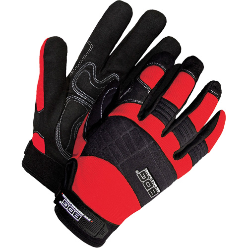 Heavy-Duty Performance Gloves with Padded Palms, Size Large, Synthetic Palm Ottawa Fastener Supply