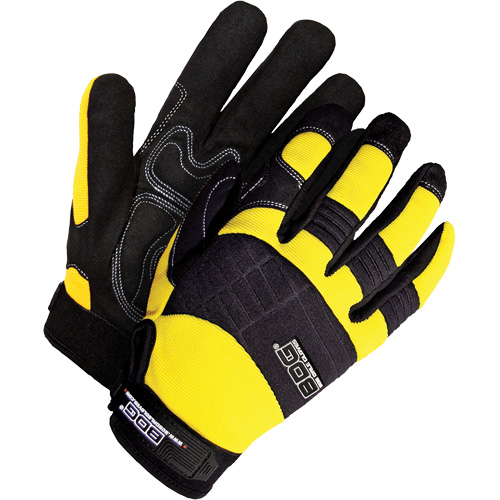Heavy-Duty Performance Gloves with Padded Palms, Synthetic Palm, Size Large Ottawa Fastener Supply