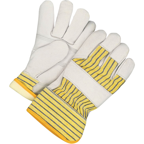Classic Fitter Gloves with Patch Palm, One Size, Grain Cowhide Palm, Thinsulate Inner Lining Ottawa Fastener Supply